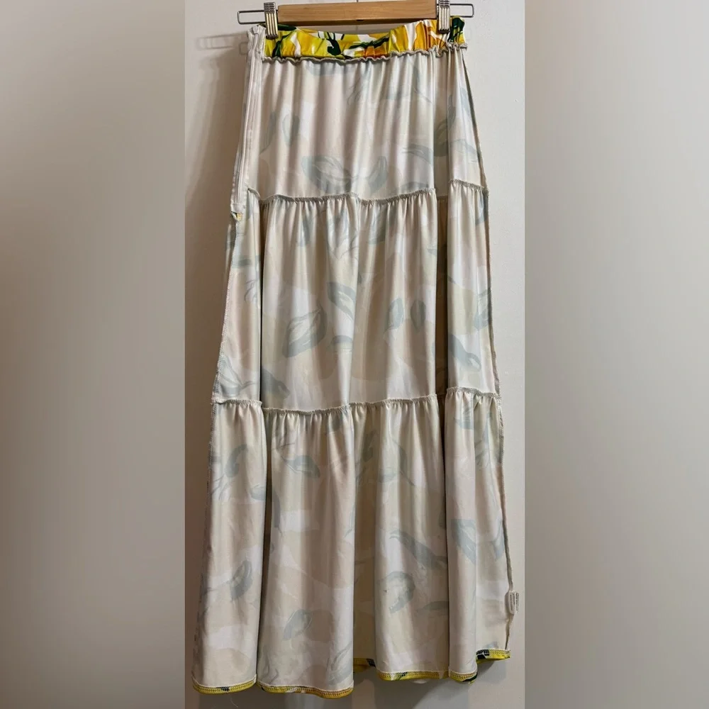 Tiered Lemon Skirt XS